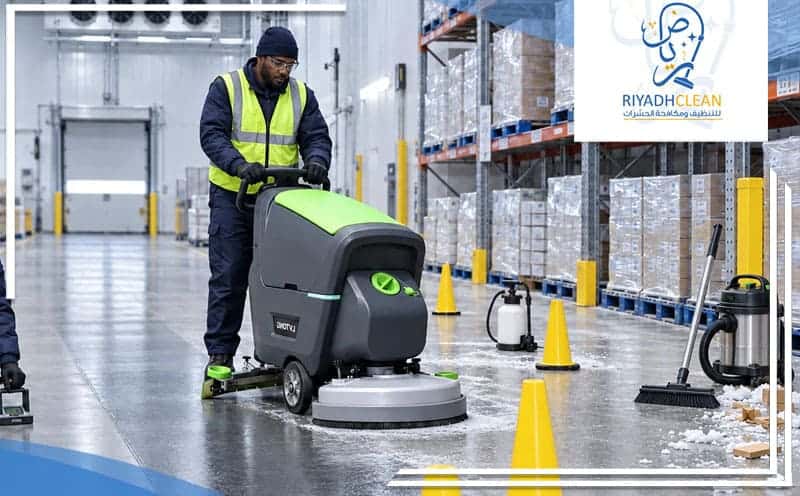 Warehouse cleaning